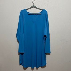 Long-sleeve sleep Dress